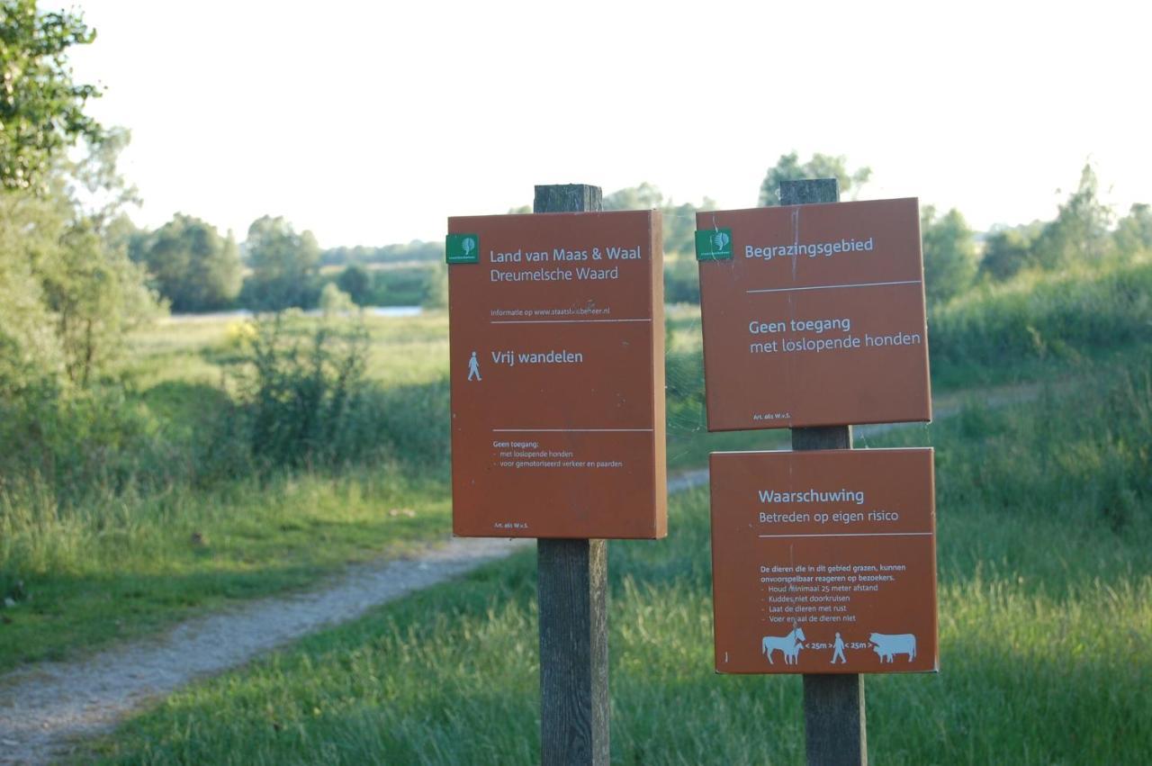 Pipowagen/Paardentram Villa Dreumel Exteriör bild